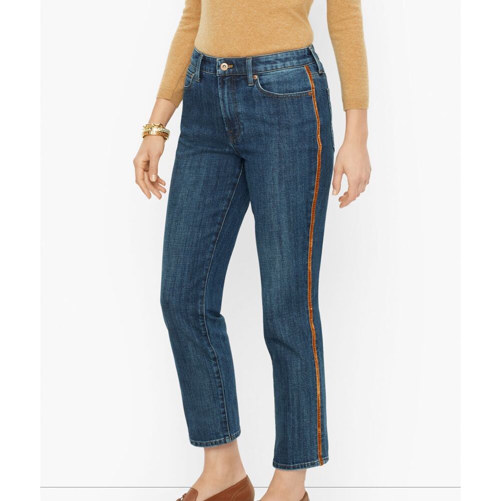 Talbots Modern Ankle Jean Moondust Wash